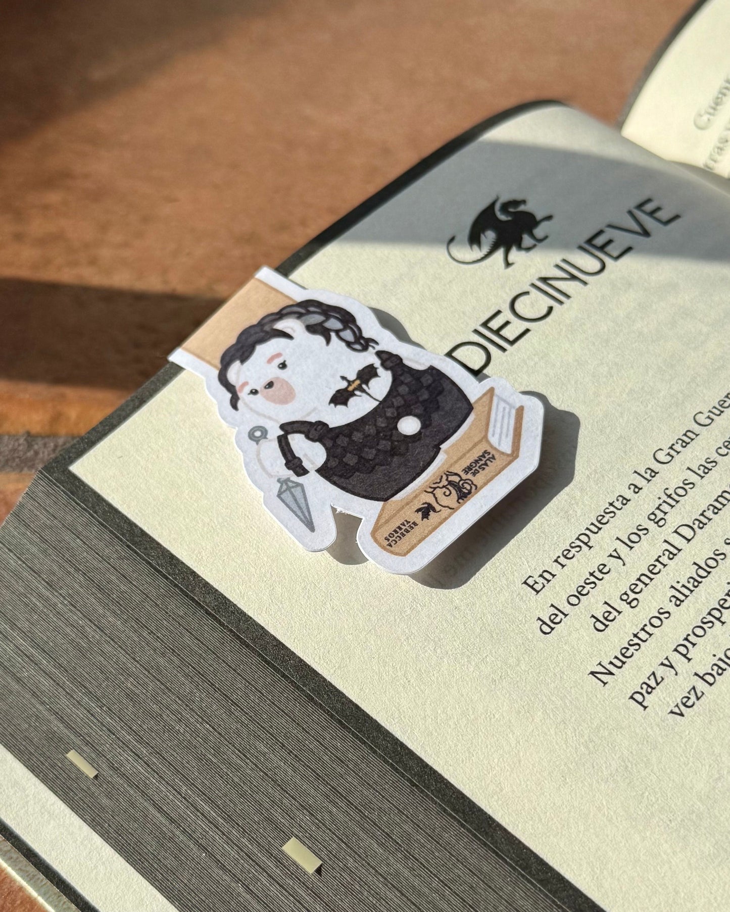 Separador magnético de Personajes de Libros