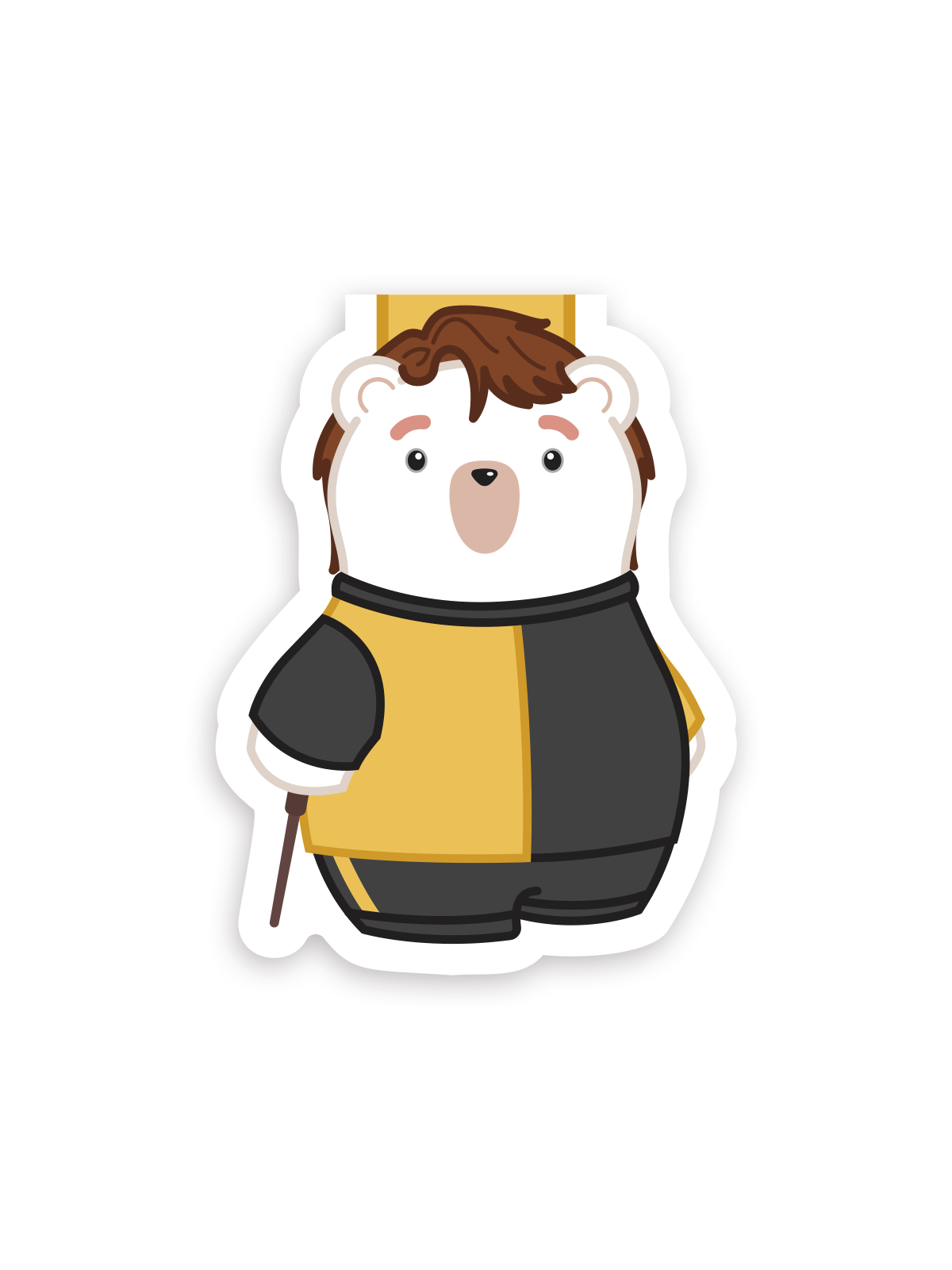 Separador magnético de Harry Potter (Hufflepuff)