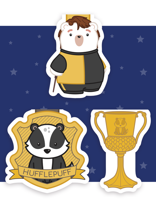 Separador magnético de Harry Potter (Hufflepuff)