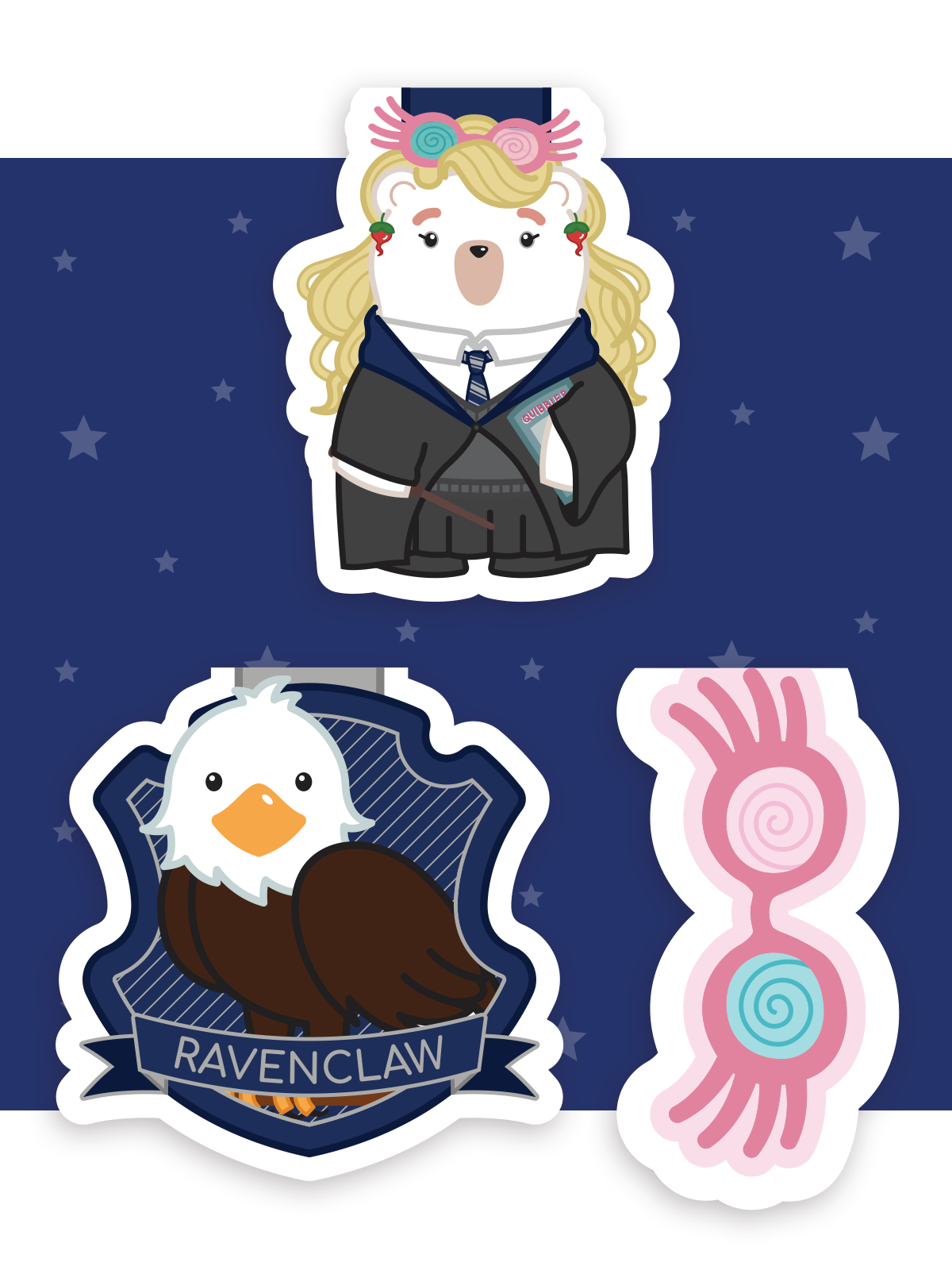 Separador magnético de Harry Potter (Ravenclaw)