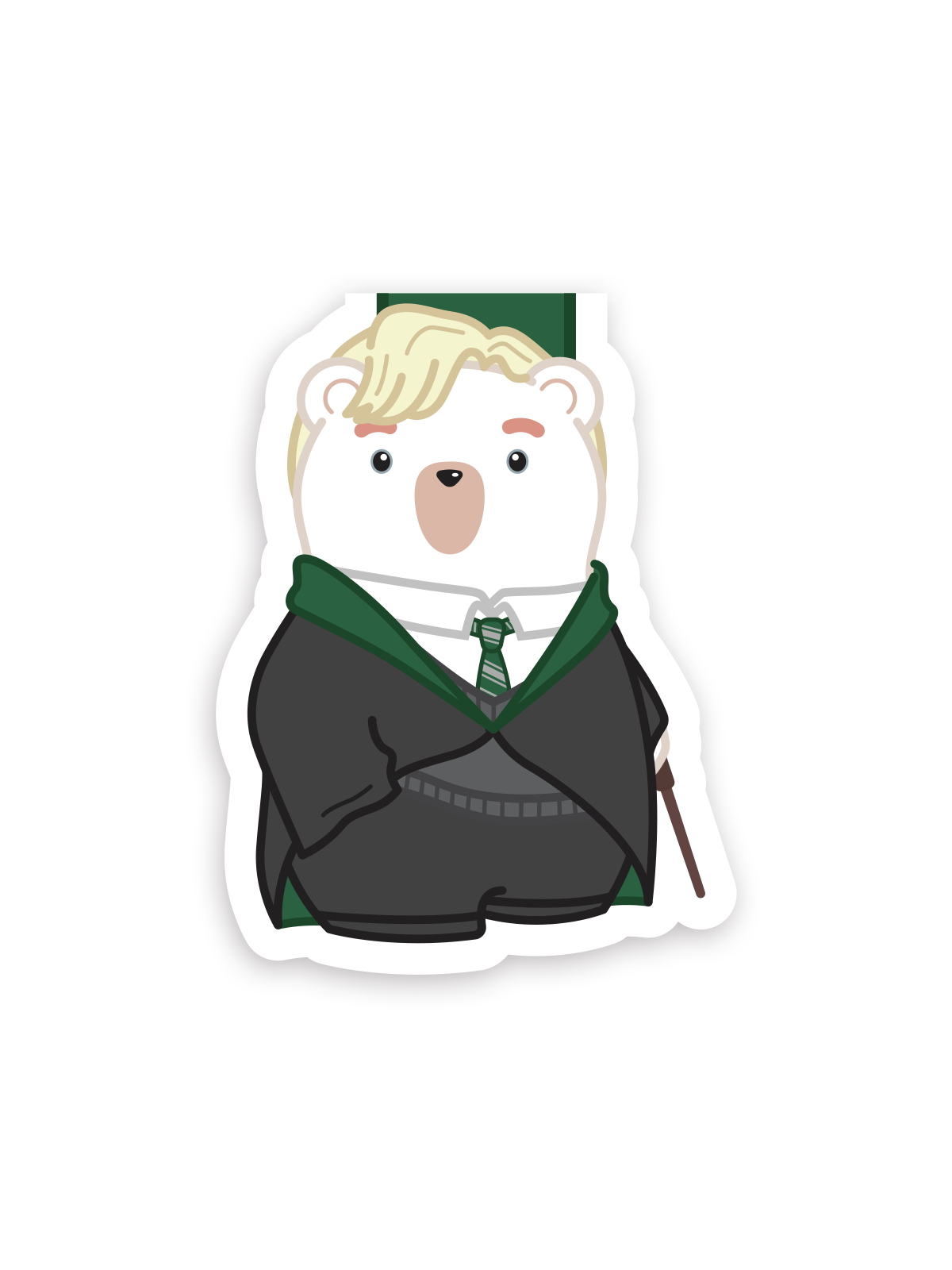 Separador magnético de Harry Potter (Slytherin)