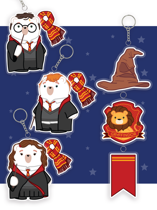 Llaveros de Harry Potter (Gryffindor)