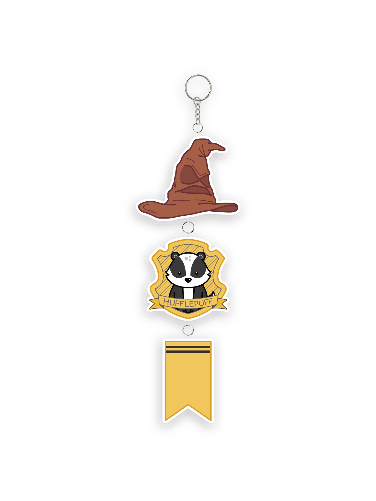 Llaveros de Harry Potter (Hufflepuff)
