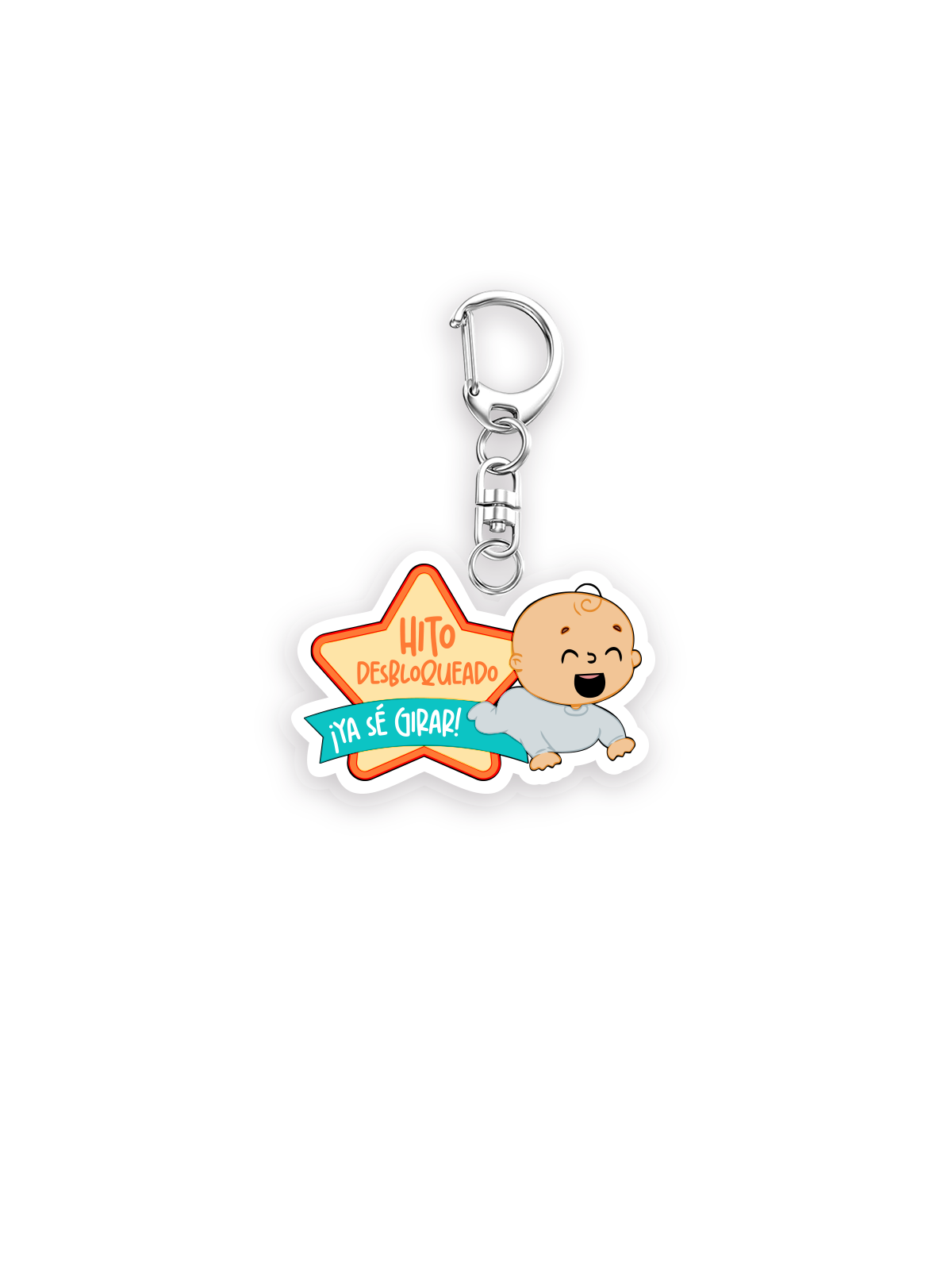 Llaveros de Bebés - Versión Hitos Desbloqueados