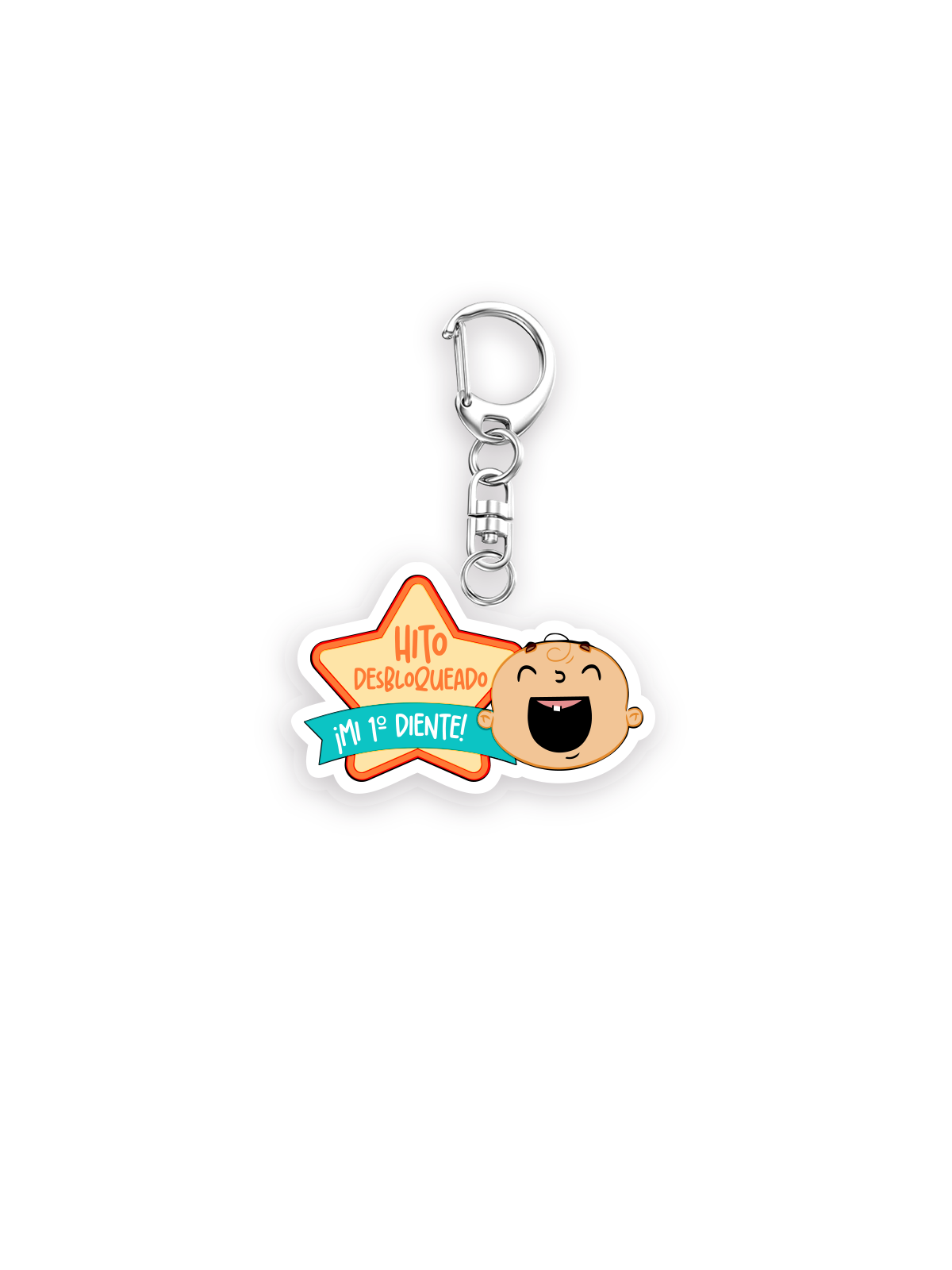 Llaveros de Bebés - Versión Hitos Desbloqueados