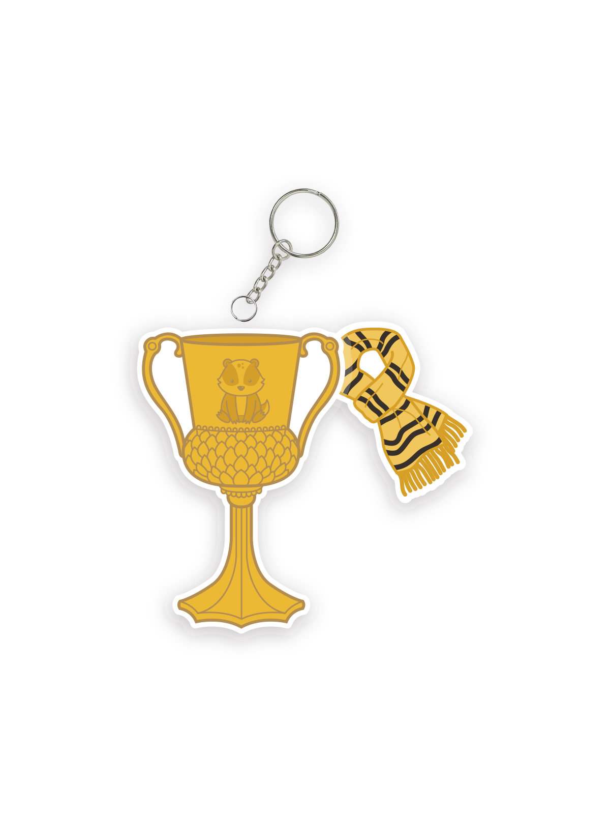 Llaveros de Harry Potter (Hufflepuff)