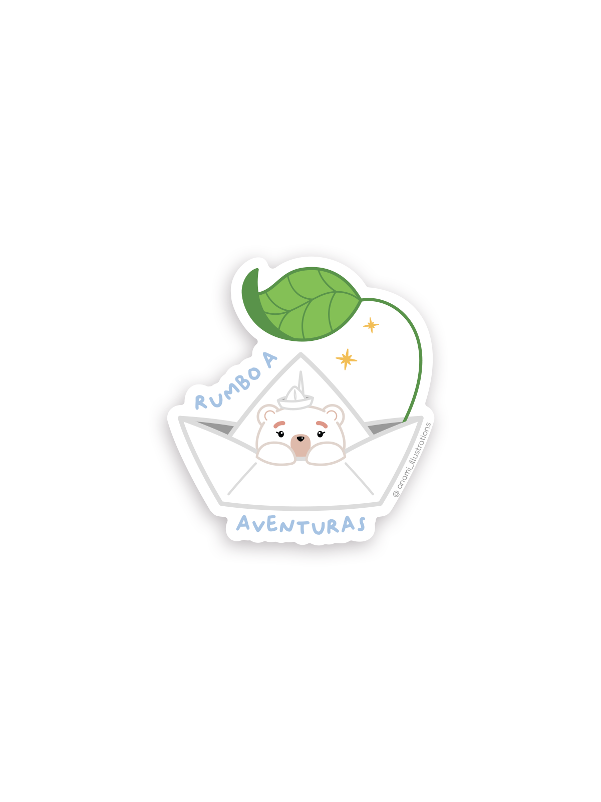 Stickers individuales de Lluvia