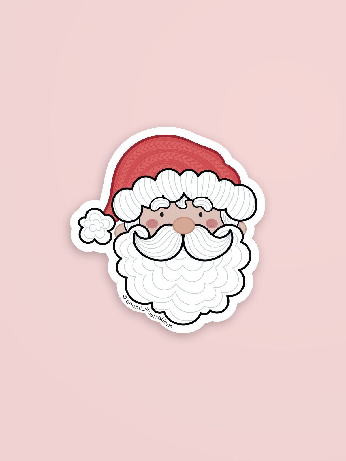 Stickers individuales de Navidad