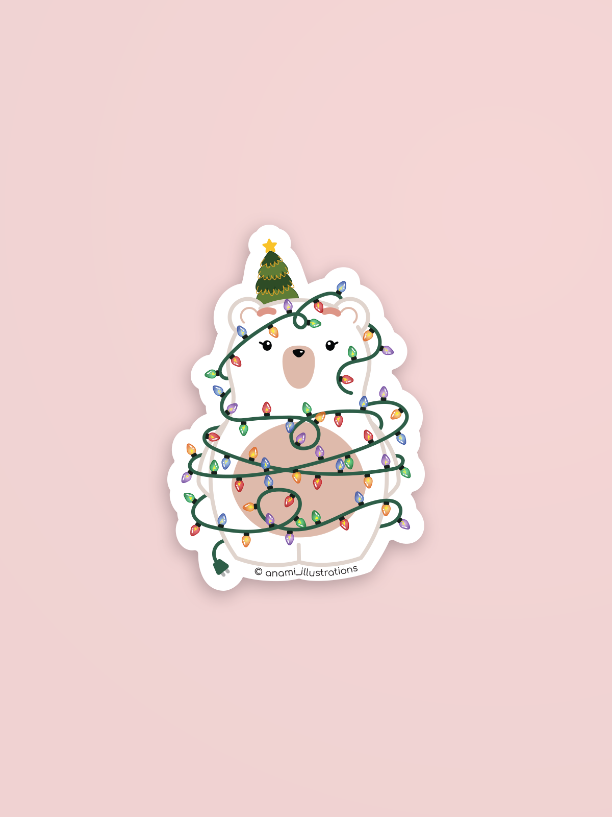 Stickers individuales de Navidad
