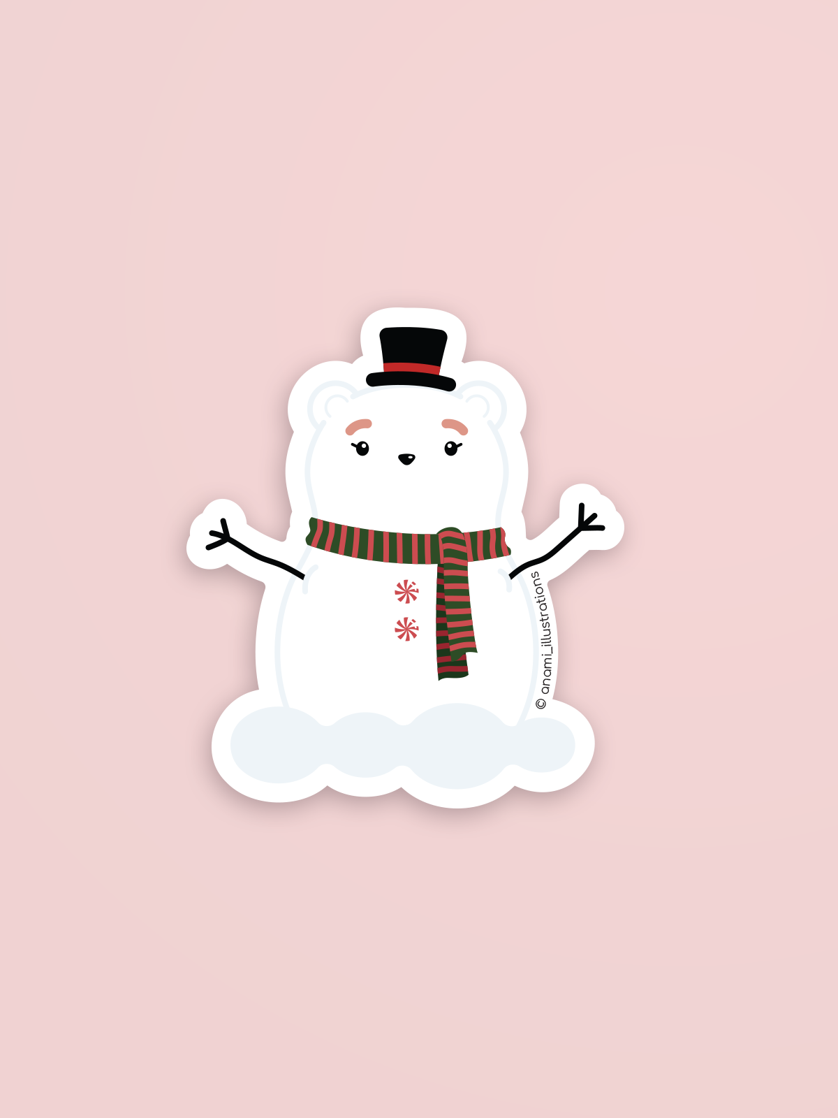Stickers individuales de Navidad