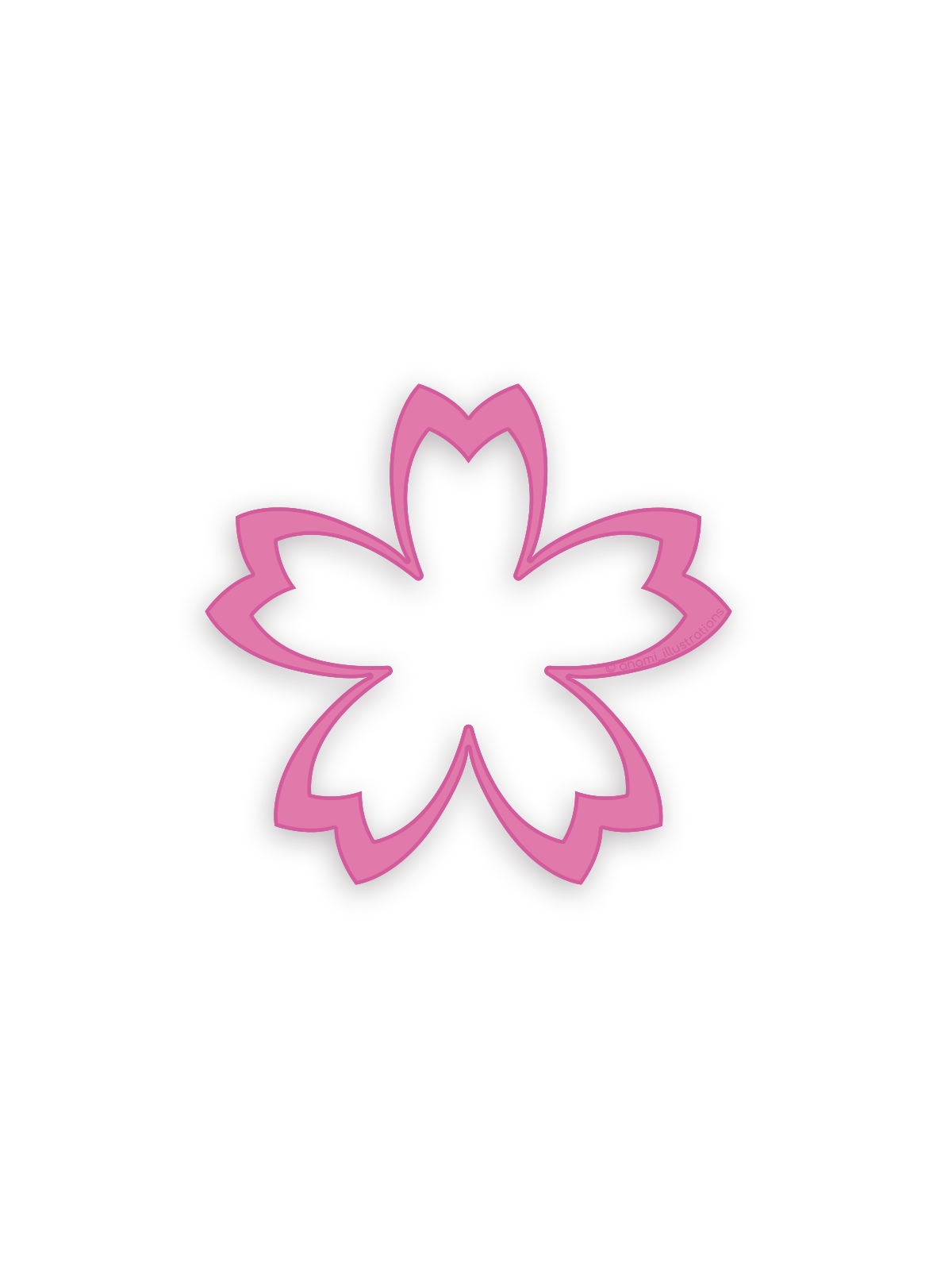 Stickers individuales de Sakura