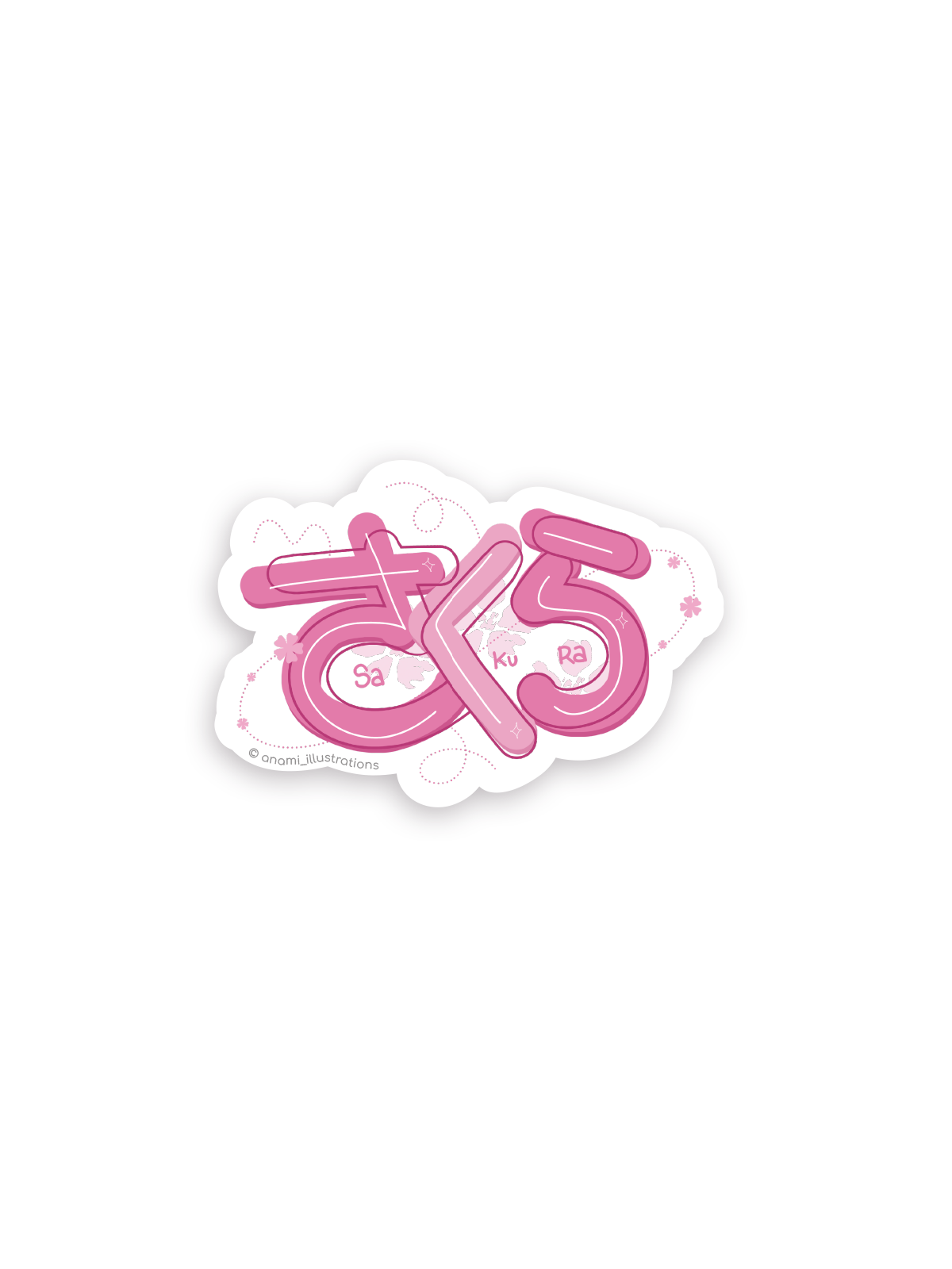 Stickers individuales de Sakura